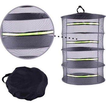 Sieť Strend Pro, na sušenie húb, hríbov, kruhová, závesná, 59x80 cm