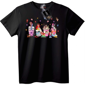 NOONEBRAND Тениска Карикатурен Сладолед - 2XL, White