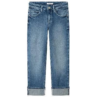 Дънки Name it Rose Straight Fold Fit NKF jeans - Blue (Medium Blue Denim)