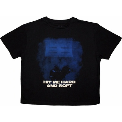 Billie Eilish tričko HMHAS Blue Lines Ladies Black