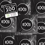 EXS Condoms 100 бр. Черни презервативи EXS Black - kondomi