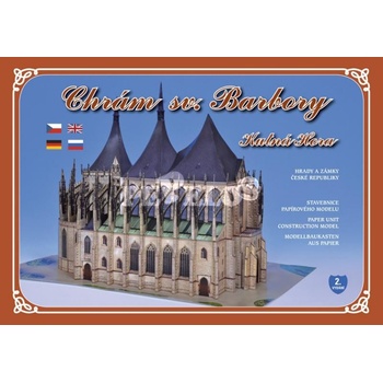 Vystřihovánky Chrám sv. Barbory