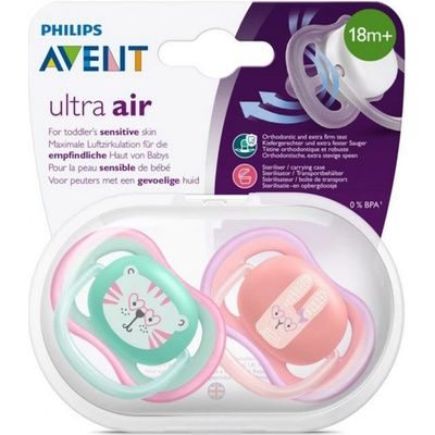Avent SCF349/15 silikon Ultra air girl 2ks