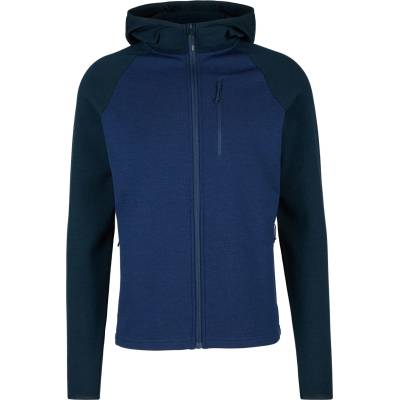Stoic Мъжко вълнено яке Stoic MerinoFleece335 KuolpaSt. II Zip Hoody Merino hoodie - Dark Navy / Navy Blue - размер 3XL (005-6572-0316)