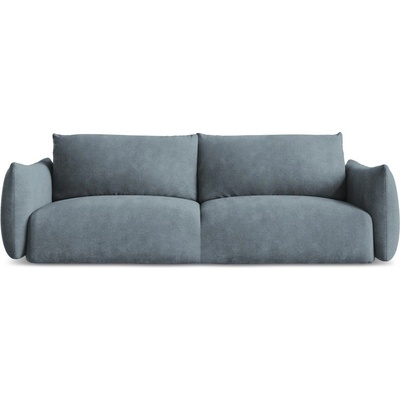 makamii Син шенилов разтегателен диван 230 cm Leila - Makamii (LEILA_3SF_61_P1_C4)