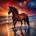 Norimpex - Puzzle Diamant painting: Horse at sunset 30x40cm - 1 - 39 piese
