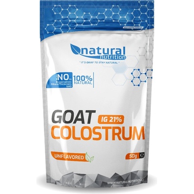 Natural Nutrition Kozie kolostrum 21% Ig 50 g