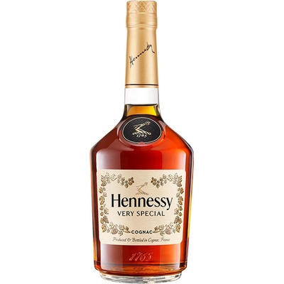 Hennessy VS 40% 0.7 l (dárkové balení 2 sklenice)