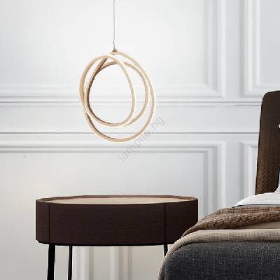 Ondaluce - LED димируема люстра на кабел GOLDEN LED/28W/230V pr. 31, 5 см златна (OND0085)