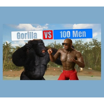 Gorilla Vs 100 Men