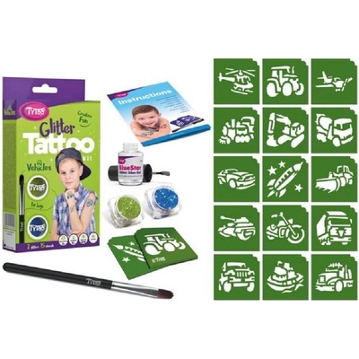 TyToo Glitter Tattoo Vehicles