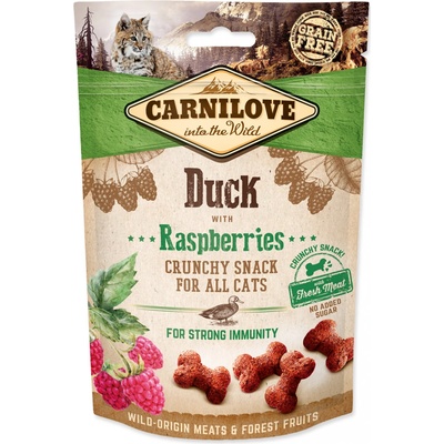 Carnilove Cat Crunchy Snack Duck & Raspberries 50 g – Zboží Mobilmania