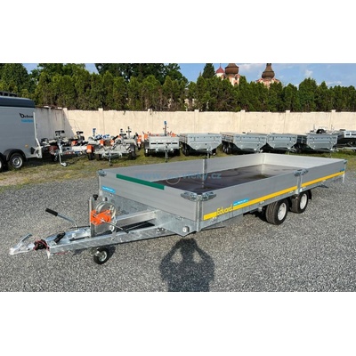 Autopřepravník Eduard Multi 5020 bočnice 30cm, nájezdy, naviják 3000kg, 10" kola