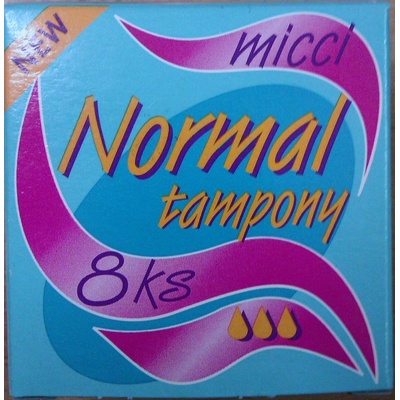 Micci menstruační tampony Normal 8 ks