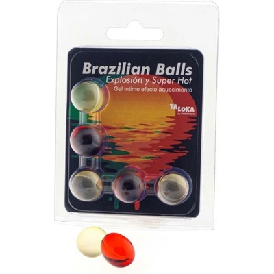 Taloka 5 Brazilian Balls Super Hot Effect Exciting Gel