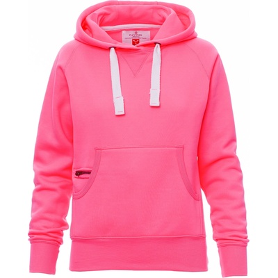 PAYPER atlanta+ lady fluo 000020-p079 / Дамски суичър с качулка - флуоресцентна фуксия xxl (000020p07905003xxl)