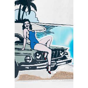 Fiorucci Чанта Beach Print Pvc Tote (U01FMABA276PT02MU01)