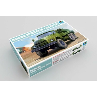 Trumpeter 9P138 Grad-1 on Zil-131 1:35