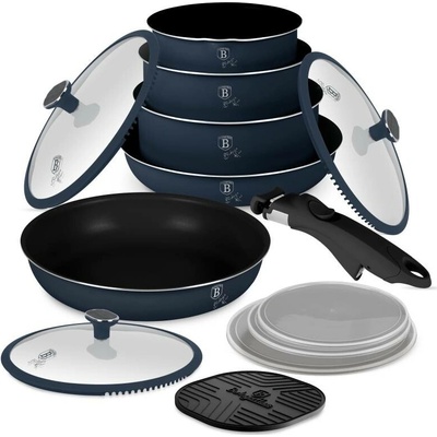 Berlingerhaus s titánovým povrchom 13 ks Deep Sea Collection BH-8417
