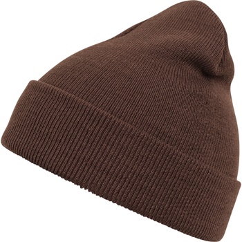 Masterdis Бийни шапка в кафяв цвят MSTRDS Beanie Basic Flap chocoUB-10248-00893 - Кафяв, размер one size