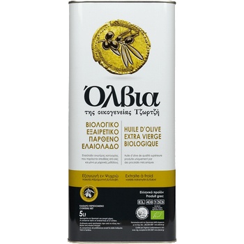 Lesvos Органично екстра върджин зехтин Оlvia - 10L (2x5L)