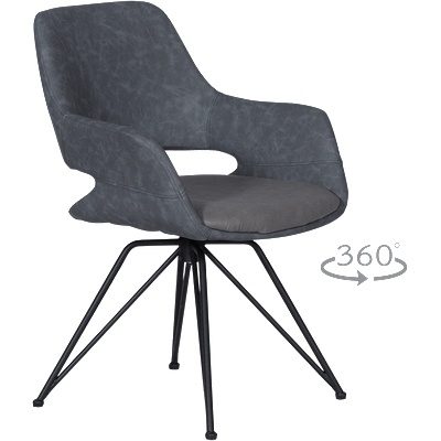 Carmen Трапезен стол devon - сив sf 2