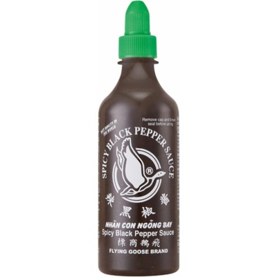 Flying Goose omáčka s čiernym korením 455 ml