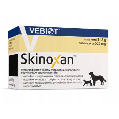 Nutrifarm Sp. z o. o VEBIOT Skinoxan 60 таблетки