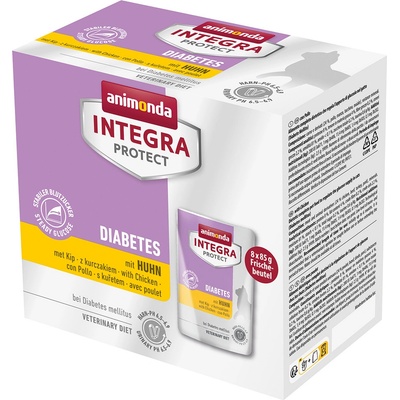 Animonda Integra Protect Adult Diabetes 8 x kuřecí 85 g