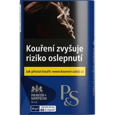 P&S blue cigaretový tabák 30 g – Zbozi.Blesk.cz