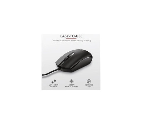 Trust Basi Wired Mouse 24271