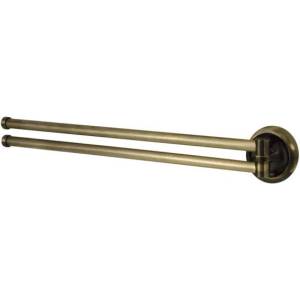 BISK Двойна дръжка за кърпи Bisk Deco бронзова 48 см (00402)