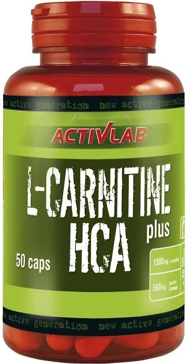activlab l carnitine ActivLab L-Carnitine HCA PLUS 50 kapsúl od 8,5 €