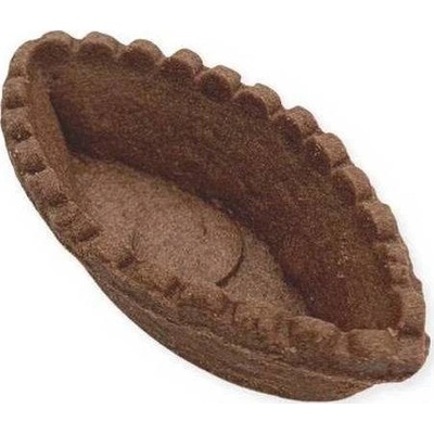 dortis Košíček na tartaletky lodička linecká kakaová 6,7 cm 24 ks