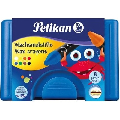 Pelikan Voskovky vodou roztierateľné so škrabkou 8 farieb 722959