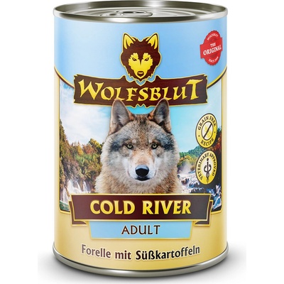 Wolfsblut Cold River Adult pstruh s batátmi 395 g
