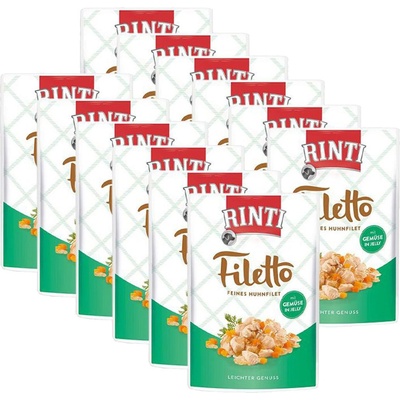 RINTI Капсула RINTI Filetto пиле + зеленчуци, 12 x 100г