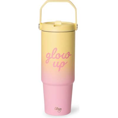 Citron termohrnek Tumbler 900 ml Glow Up Pink Yellow