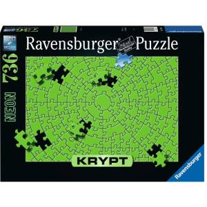 Ravensburger Пъзел Ravensburger от 736 части - Неоново зелено (17364)