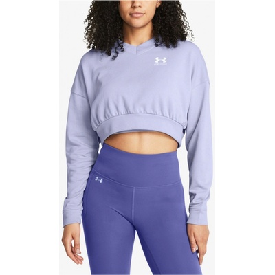 Under Armour mikina UA Rival Terry OS Crop Crw-PPL 1382738-539