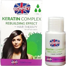 Ronney Hair Therapy Keratin Oil pro slabé a křehké vlasy 15 ml