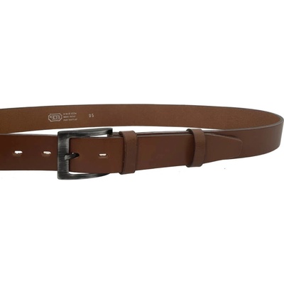 Penny Belts kožený opasek 14-48 hnědý