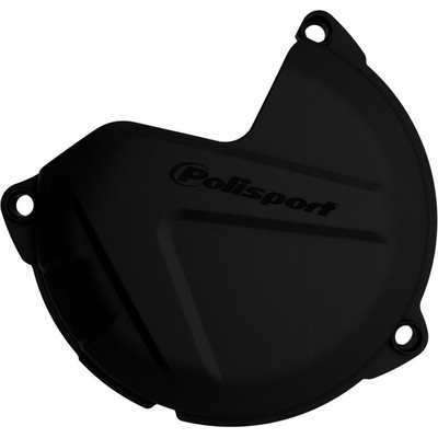 POLISPORT kryt spojkového víka KTM EXC/XCW/SX/XC 250/300 13-16, FREERIDE 250R 14-19, HUSQVARNA TC/TE 250/300 14-16 černá