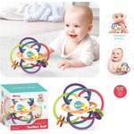 Chipolino Бебешка дрънкалка и гризалка Chipolino - Топка (DRN02406002)