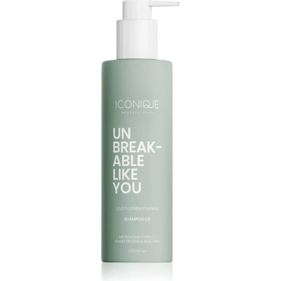 Iconique UNBREAKABLE LIKE YOU Length Strengthening шампоан за укрепване на дължината на косата 250ml