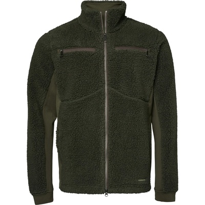 Chevalier Мъжко поларено яке Chevalier Root Wool Pile Jacket Fleece jacket - Midnight Pine - размер S (005-5335-0211)
