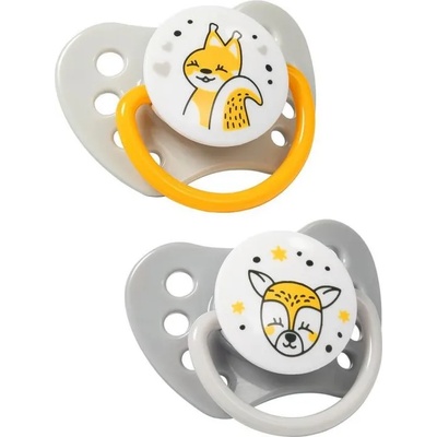 Babyono Силиконови залъгалки Babyono Natural Nursing - 3-6 месеца, 2 броя (5901435409879)