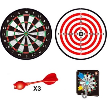 Wiky Terč oboustranný magnetický se 3 šipkami