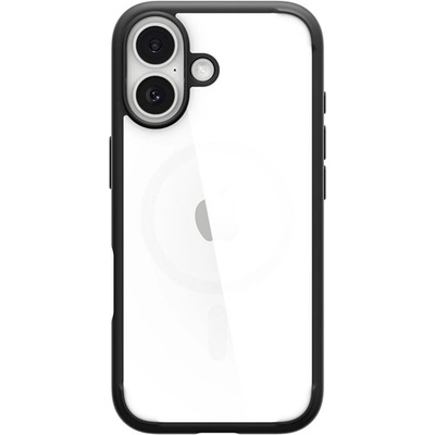 Spigen iPhone 17 SPIGEN ULTRA HYBRID Пластмасов удароустойчив протектор за телефон с балонна рамка, TRANSFER/черен ACS10377 (ACS10377)