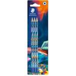 STAEDTLER Графитен молив, HB, шестоъгълен, STAEDTLER "170 BK3-1", Multiversum 170BK3E2-1 (170BK3E2-1)